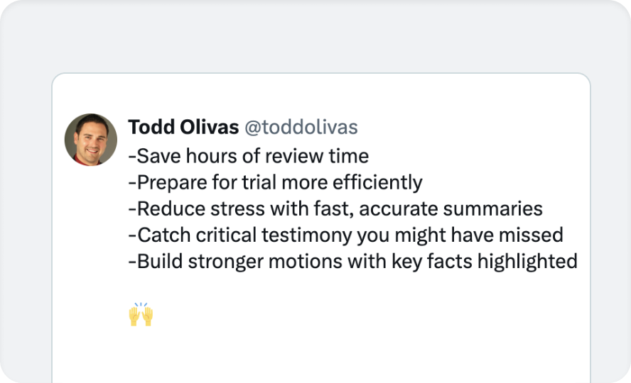 Made by a 25-year court reporting professional